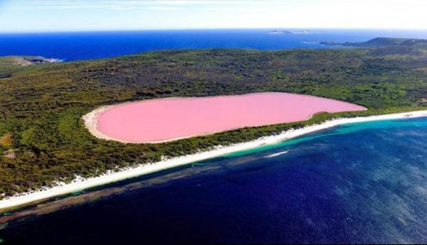 El increíble lago rosa-0