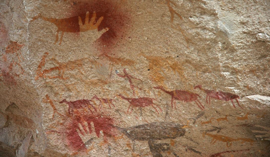 Descubren el arte rupestre más antiguo de Sudamérica en una cueva de la Patagonia-0